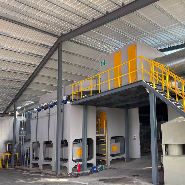 西安橡胶厂<a href='/products/chuchen/jh/gongyefeiqichuli/' target='_blank' title='废气处理设备' ><strong>废气处理设备</strong></a> 印刷厂废气处理 车间废气处理设备 西安橡胶厂废气处理设备 印刷厂废气处理 车间废气处理设备