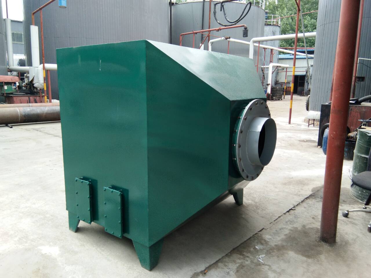 炼油臭味吸附方法 炼油臭味吸附方法